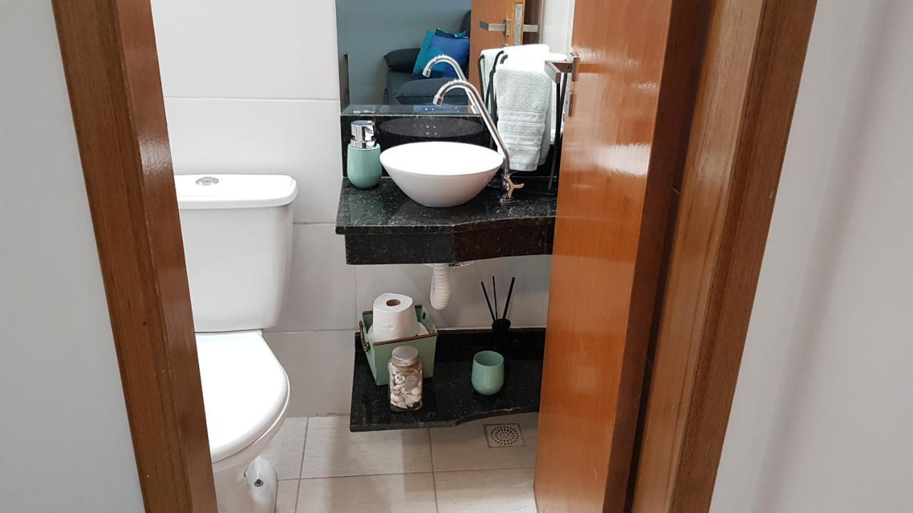 Apto Pe Na Areia Ar Condicionado Internet Estacionamento Portaria 24H Apartment Praia Grande  Bagian luar foto